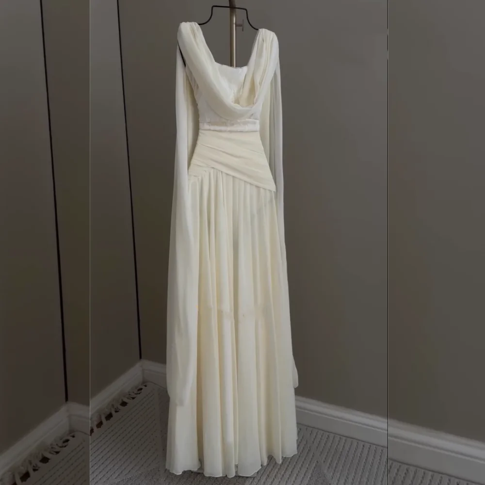 Customized Simple Chiffon Pleat Sequined A-line Scoop Neck Long Dresses Bespoke Occasion Exquisite Sizes Available
Customized Simple Chiffon Pleat Sequined A-line Scoop Neck Long Dresses Bespoke Occasion Exquisite Sizes Available