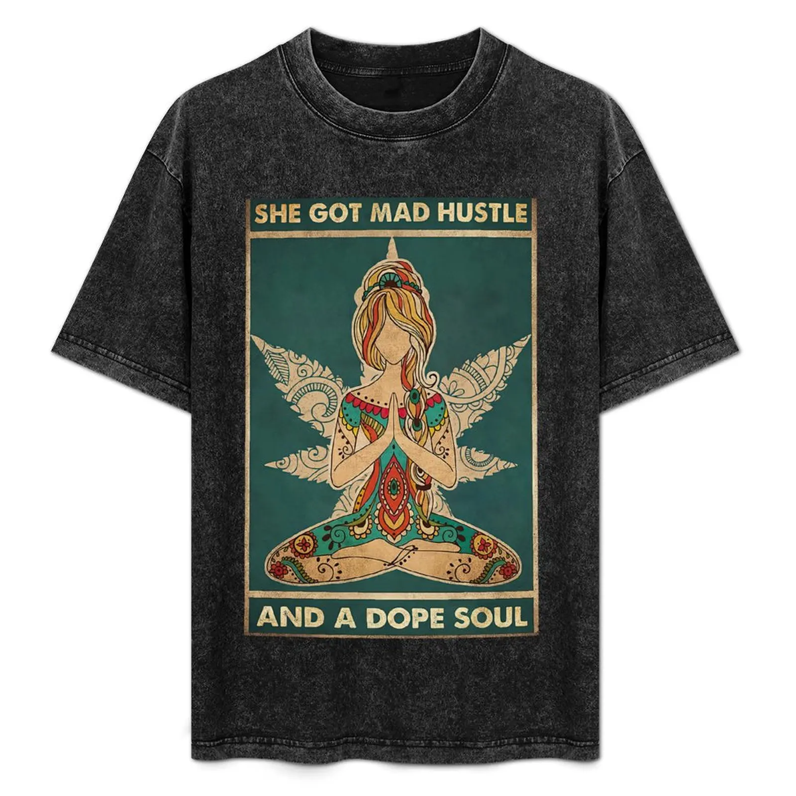 She got mad hustle and a dope soul yoga girl tattoo T-Shirt Casual Basic Street Style T-Shirt
She got mad hustle and a dope soul yoga girl tattoo T-Shirt Casual Basic Street Style T-Shirt
