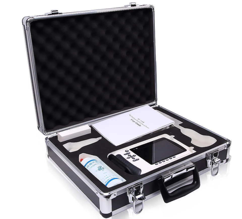 Medical Ultrasonic Diagnostic Equipment HD Digital LCD Portable Veterinary Ultrasound Scanner Machine with Rechargeable Battery
Medical Ultrasonic Diagnostic Equipment HD Digital LCD Portable Veterinary Ultrasound Scanner Machine with Rechargeable Battery