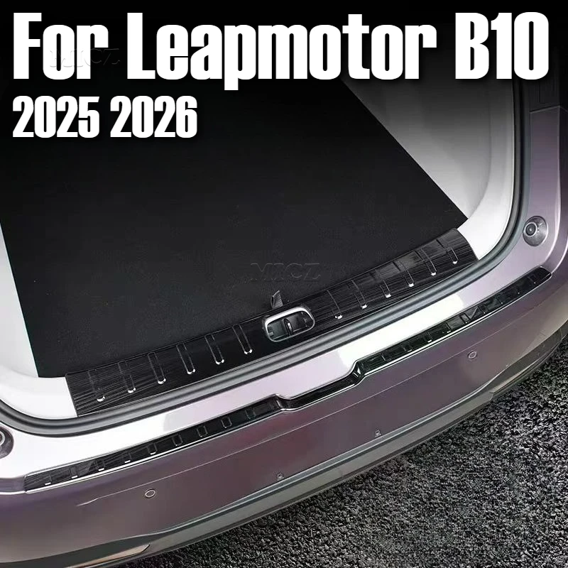 For Leapmotor B10 2025 2026 Car Styling Stainless Steel Rear Bumper of A Car Rear Guard Plate Black Brushed / Silver Brushed
For Leapmotor B10 2025 2026 Car Styling Stainless Steel Rear Bumper of A Car Rear Guard Plate Black Brushed / Silver Brushed