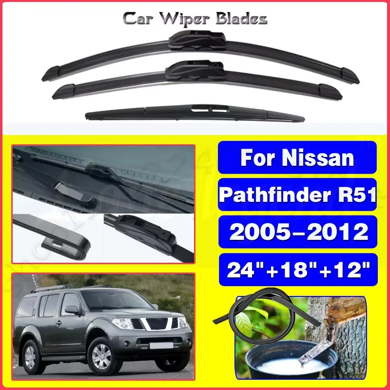 For Nissan Pathfinder R51 2005 - 2012 2011 2010 2009 Windshield Windscreen Window 24"+18"+12" Silent upgrade version
For Nissan Pathfinder R51 2005 - 2012 2011 2010 2009 Windshield Windscreen Window 24"+18"+12" Silent upgrade version