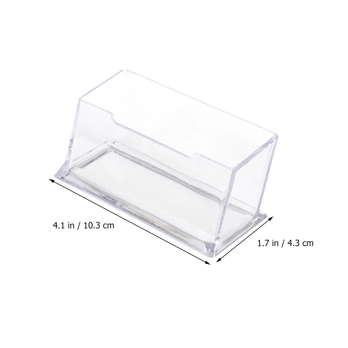 10pcs Business Card Case Transparent Acrylic Office Supplies Organizer 60 Cards Holder Desk Accessory Storage Box
10pcs Business Card Case Transparent Acrylic Office Supplies Organizer 60 Cards Holder Desk Accessory Storage Box