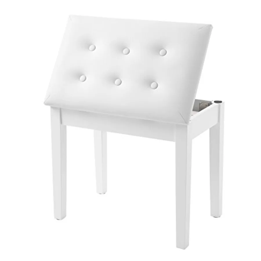 Piano Bench with Padded Cushion and Storage Compartment for Music Books Vanity Stool Tufted Wooden Piano Seat 13.8 x 22 x 19.5
Piano Bench with Padded Cushion and Storage Compartment for Music Books Vanity Stool Tufted Wooden Piano Seat 13.8 x 22 x 19.5
