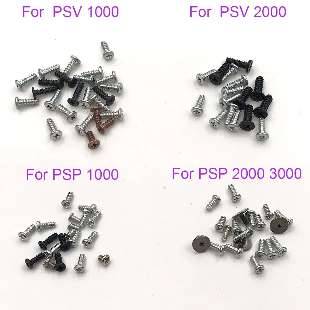 Комплект винтов, запасные части для PSP1000/2000/3000 для PSV 1000 2000, винты корпуса игровой консоли
Комплект винтов, запасные части для PSP1000/2000/3000 для PSV 1000 2000, винты корпуса игровой консоли