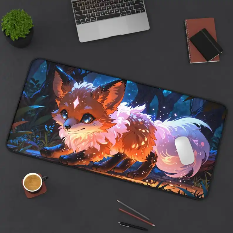 Cute Fox Mouse Pad XXL for Gamers,Home Office Decoration Non-Slip Waterproof Gaming Desk Pad, Gaming Accessories Mouse Pad
Cute Fox Mouse Pad XXL for Gamers,Home Office Decoration Non-Slip Waterproof Gaming Desk Pad, Gaming Accessories Mouse Pad