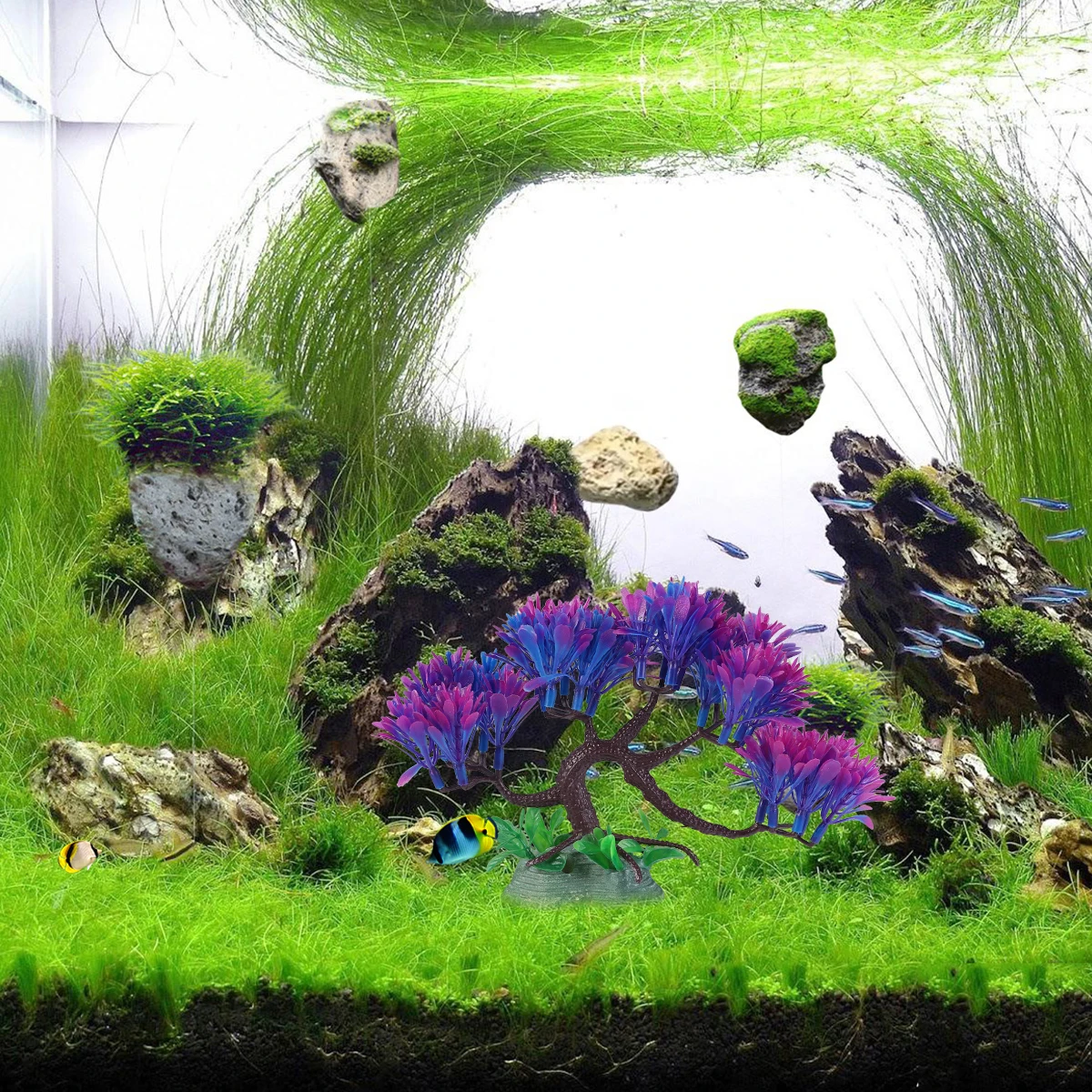 Simulated Underwater Plants Decor Aquarium Plastic Fish Tank Resin naments Artificial GrassAquarium DecorationsPet
Simulated Underwater Plants Decor Aquarium Plastic Fish Tank Resin naments Artificial GrassAquarium DecorationsPet