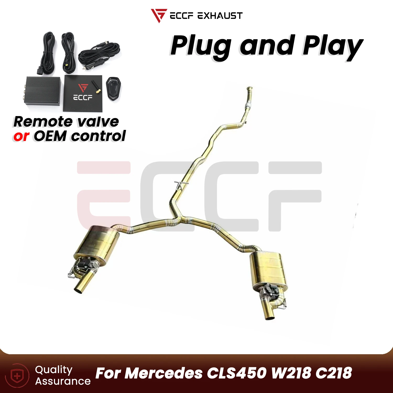 Sporty Aggressive Exhaust Sound Titanium Catback exhaust system For Mercedes CLS450 W218 C218 Plug and Play Performance Upgrade
Sporty Aggressive Exhaust Sound Titanium Catback exhaust system For Mercedes CLS450 W218 C218 Plug and Play Performance Upgrade