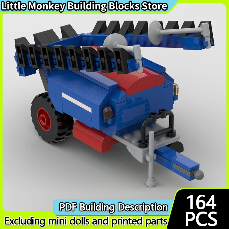 City Car Model MOC Building Bricks 12 Agricultural Seed Drill Modular Technology Children Holiday Gifts Assemble Toys Suit
City Car Model MOC Building Bricks 12 Agricultural Seed Drill Modular Technology Children Holiday Gifts Assemble Toys Suit