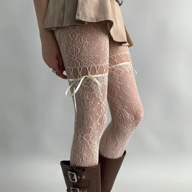 Tights Women Sexy See Through Mesh Sheer Fishnet Stockings JK Uniform Lace Bottoming Y2K Flower Hollow Out Sexy Pantyhose
Tights Women Sexy See Through Mesh Sheer Fishnet Stockings JK Uniform Lace Bottoming Y2K Flower Hollow Out Sexy Pantyhose