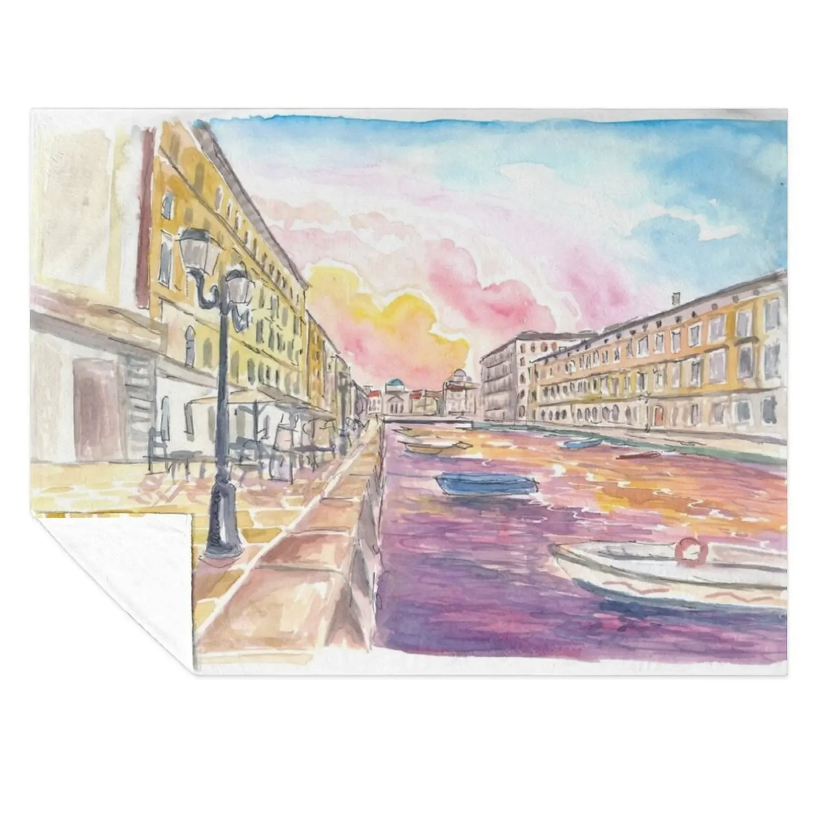 Canal Grande in Trieste Italy at Sunset Throw Blanket manga cosplay anime funny gift Cute Plaid Blankets
Canal Grande in Trieste Italy at Sunset Throw Blanket manga cosplay anime funny gift Cute Plaid Blankets