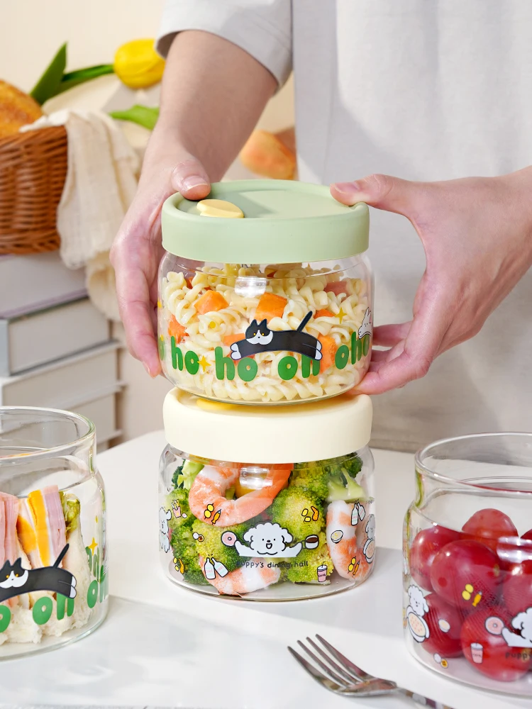 High Borosilie Glass Rice Box Microwave Se round ape Lunch Box with Dinner Special for Office Workers with Soup Bowl
High Borosilie Glass Rice Box Microwave Se round ape Lunch Box with Dinner Special for Office Workers with Soup Bowl