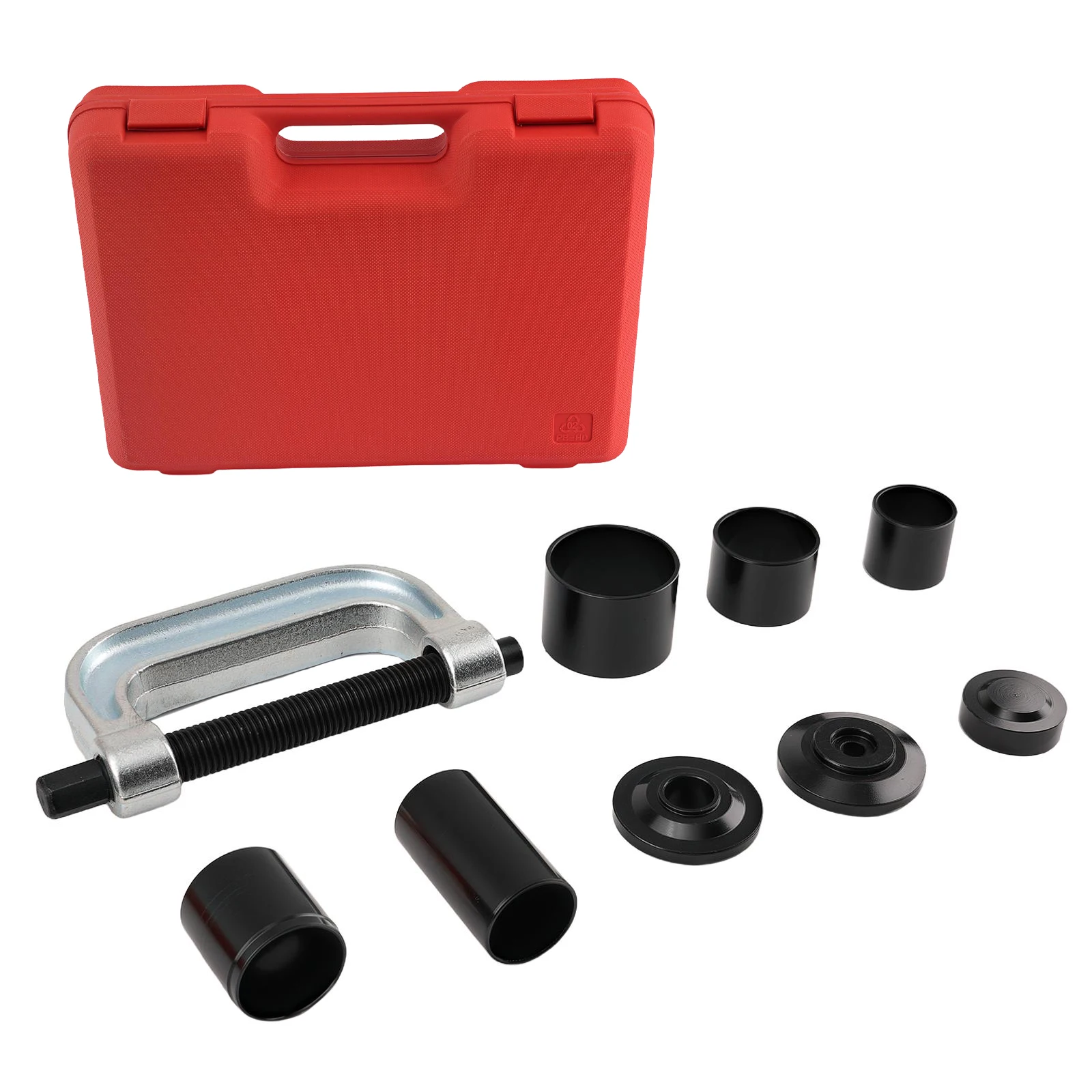Ball Joint Press Tool for Car Wheel Hub Repair 8 PC Master Kit
Ball Joint Press Tool for Car Wheel Hub Repair 8 PC Master Kit