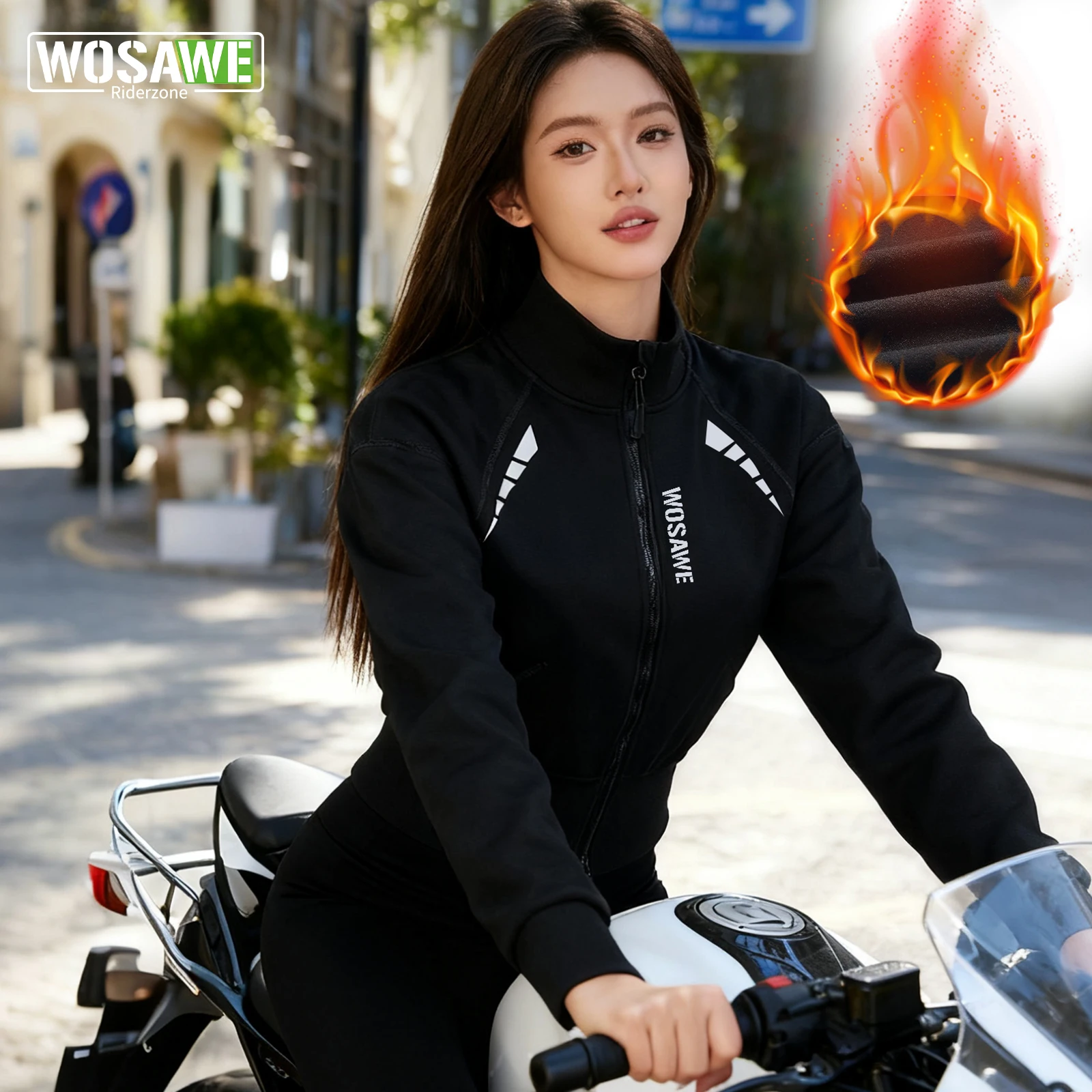 WOSAWE Womens Winter Motorcycle Jacket Built-in CE Protection Body Armor Pad Autumn Warm Off-road Moto Motocross Clothing
WOSAWE Womens Winter Motorcycle Jacket Built-in CE Protection Body Armor Pad Autumn Warm Off-road Moto Motocross Clothing