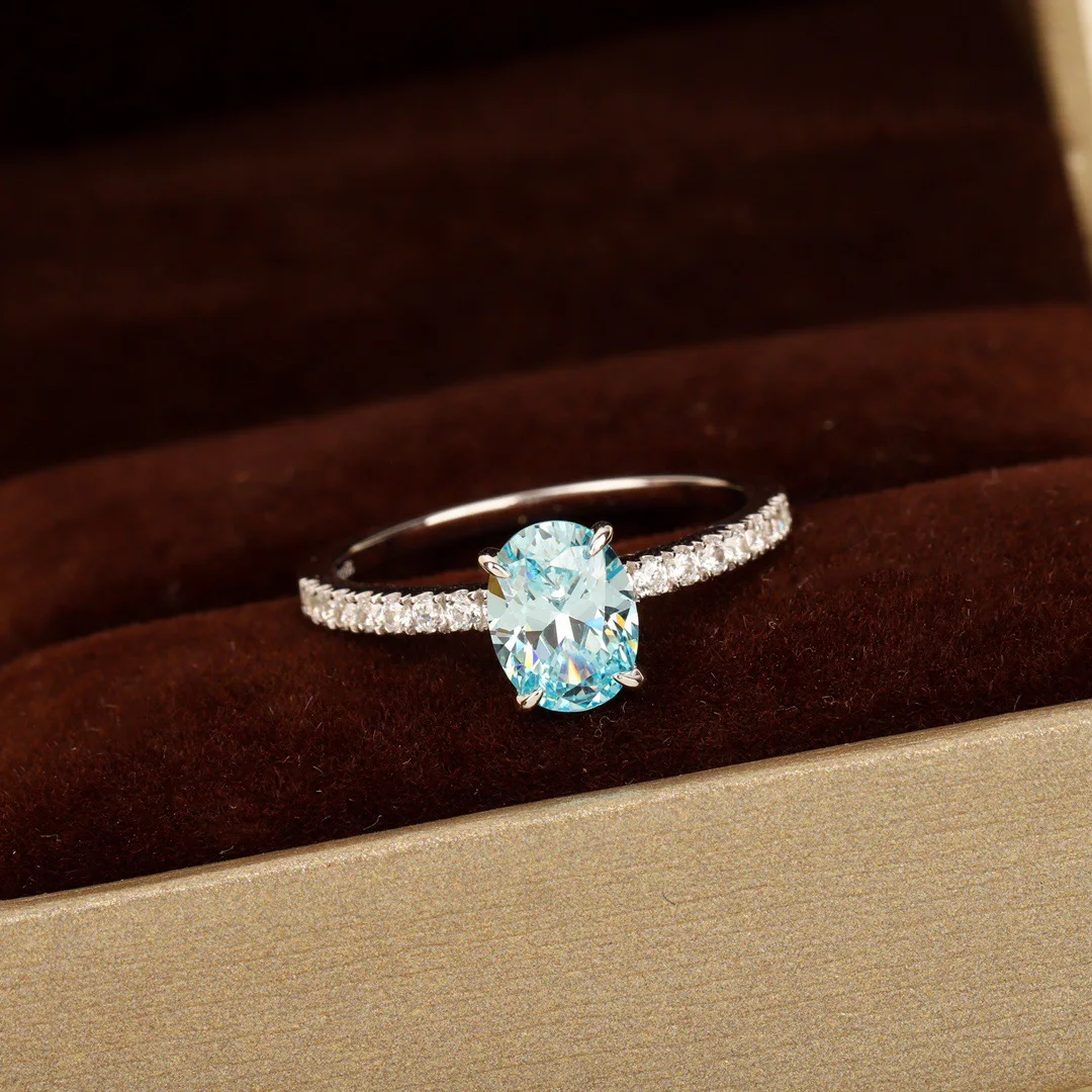 Pure 925 Sterling Silver Jewelry For Women Blue Gemstone Lucky Design Rings Wedding Jewelry Engagement Classic Ring Lucky Luxury
Pure 925 Sterling Silver Jewelry For Women Blue Gemstone Lucky Design Rings Wedding Jewelry Engagement Classic Ring Lucky Luxury