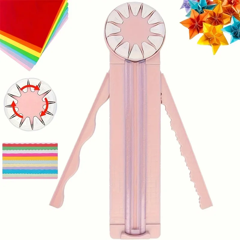 TOPMAYA 12 In 1 Paper Edge Cutter Trimmer With 12 CuttingPatterns For Scrapbooking Photo Cards Craft DIY Art Projects Rolling Bl
TOPMAYA 12 In 1 Paper Edge Cutter Trimmer With 12 CuttingPatterns For Scrapbooking Photo Cards Craft DIY Art Projects Rolling Bl