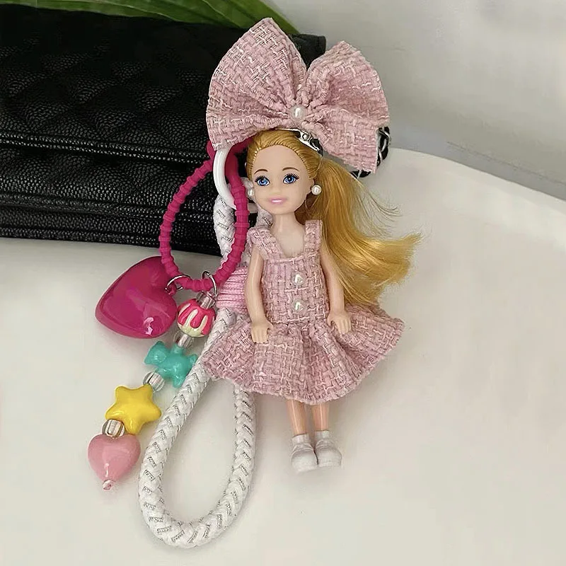 Мини-твидовый автомобильный брелок-зажим для кукольного кошелька с бантом, подвеска в виде автомобиля Kawaii для рюкзака в подарок
Мини-твидовый автомобильный брелок-зажим для кукольного кошелька с бантом, подвеска в виде автомобиля Kawaii для рюкзака в подарок