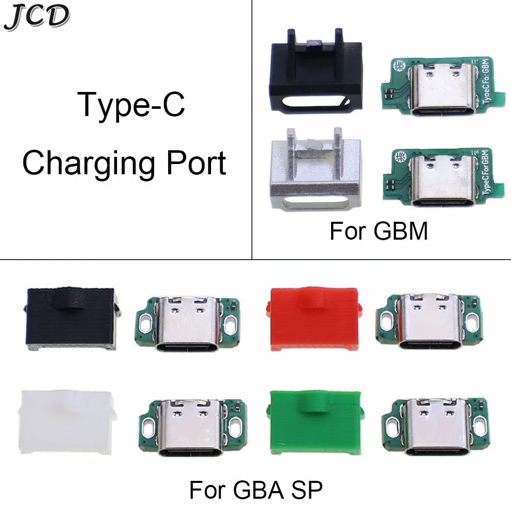 JCD For Gameboy Micro GBM Type-C Charging Port Replacement For GAMEBOY ADVANCE SP GBA SP Charger Socket Repair Part
JCD For Gameboy Micro GBM Type-C Charging Port Replacement For GAMEBOY ADVANCE SP GBA SP Charger Socket Repair Part