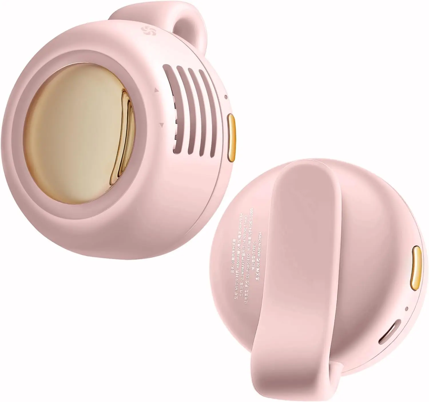 Clip On Fan for Shirt Hands Free Cooling Bladeless Mini Fan with 3 Speeds USB Rechargeable for Outdoor Travel Office
Clip On Fan for Shirt Hands Free Cooling Bladeless Mini Fan with 3 Speeds USB Rechargeable for Outdoor Travel Office