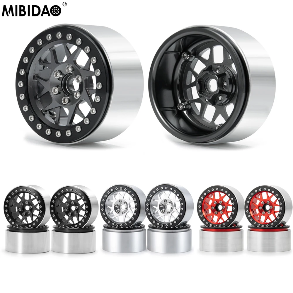 MIBIDAO 4 шт. алюминий 2,2 Beadlock обод колеса для 1/10 осевой SCX10 90046 RR10 Wraith 90018 TRX4 TRX6 D90 Радиоуправляемый гусеничный автомобиль
MIBIDAO 4 шт. алюминий 2,2 Beadlock обод колеса для 1/10 осевой SCX10 90046 RR10 Wraith 90018 TRX4 TRX6 D90 Радиоуправляемый гусеничный автомобиль