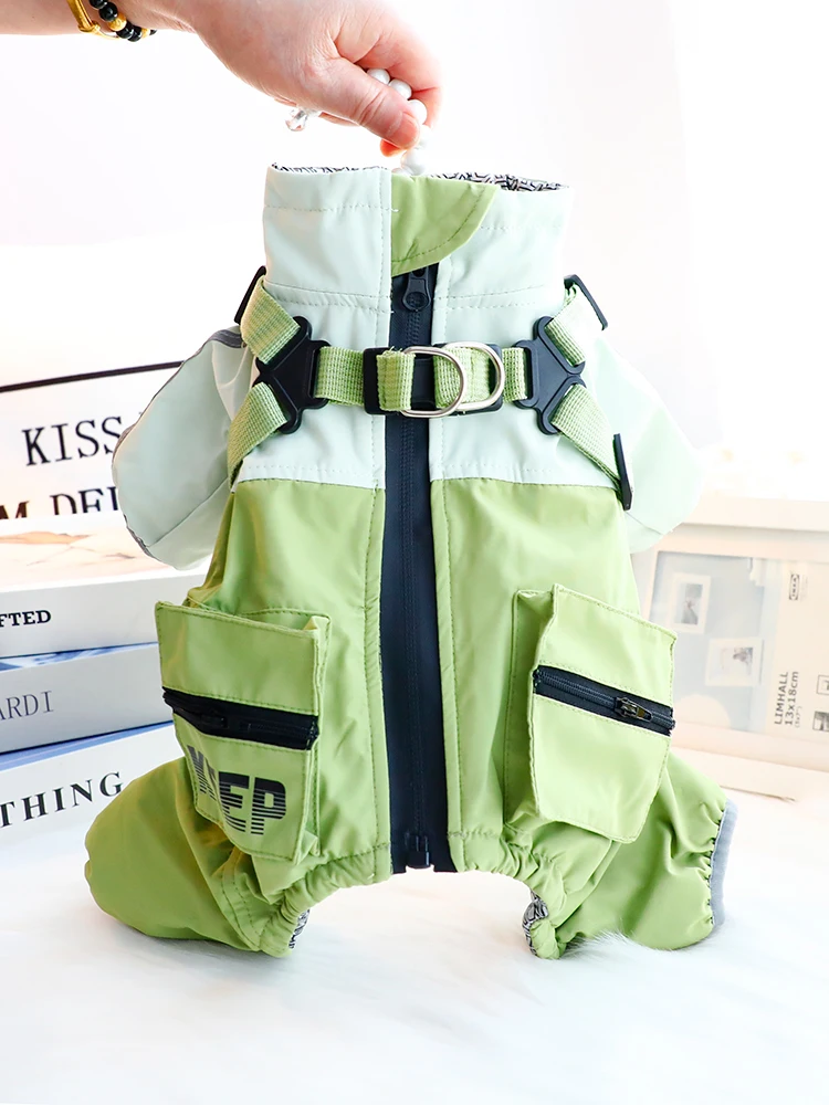 Thi Cotton Dog Jaet Autumn Winter Faionable Small Dog Clothes Bear Dog Pet Clothes Windproof Waterproof Casual Sle
Thi Cotton Dog Jaet Autumn Winter Faionable Small Dog Clothes Bear Dog Pet Clothes Windproof Waterproof Casual Sle