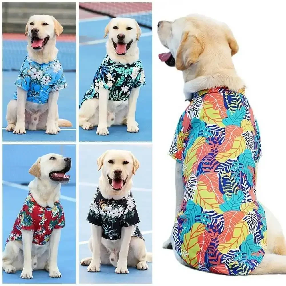 2025XL-5XL Hawaii Style Cute Summer T-shirts Comfortable Printed Pet Shirt For Medium Large Dog Puppy Pet Clothes Pet Products L
2025XL-5XL Hawaii Style Cute Summer T-shirts Comfortable Printed Pet Shirt For Medium Large Dog Puppy Pet Clothes Pet Products L
