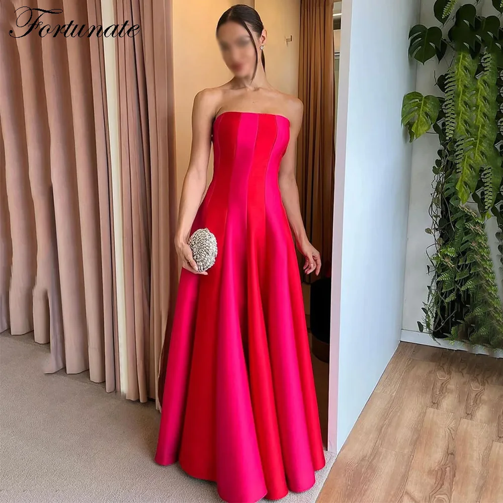 Customized Elegant Long Evening Dresses for Women Strapless Floor-Length Sweep Train Special Events Formal Prom Party Dress 2025
Customized Elegant Long Evening Dresses for Women Strapless Floor-Length Sweep Train Special Events Formal Prom Party Dress 2025