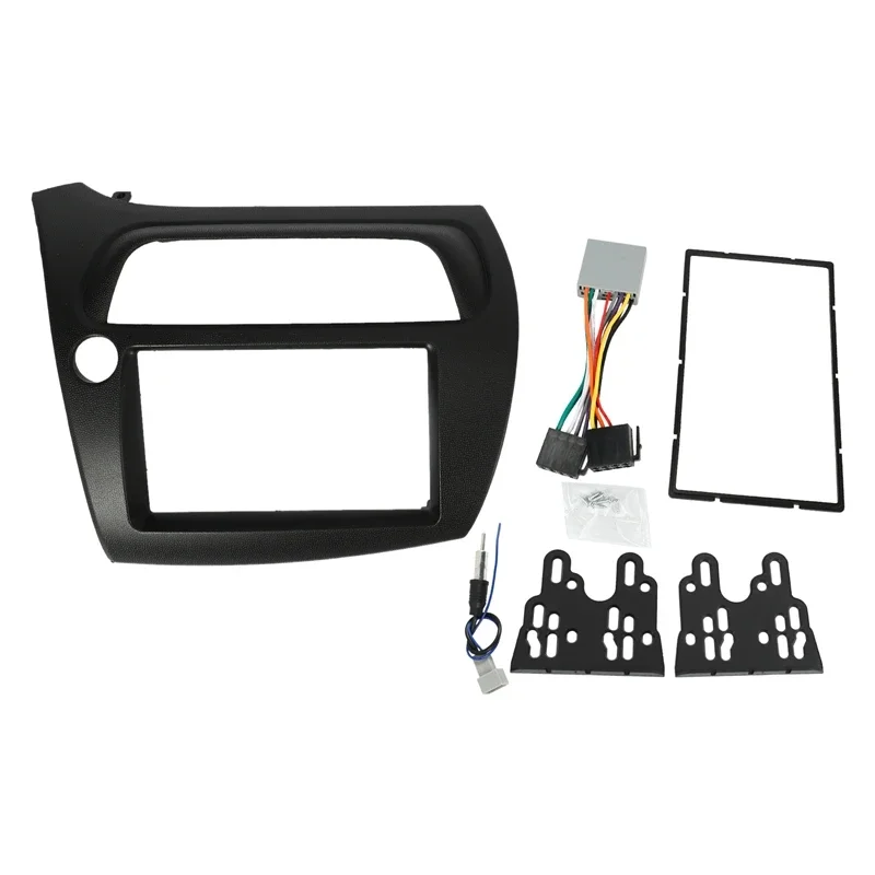 OLANGDA New-For Honda Civic Double Din Fascia Radio Dvd Stereo Cd Panel Dash Mounting Installation Trim Kit Face Frame Bezel Wit
OLANGDA New-For Honda Civic Double Din Fascia Radio Dvd Stereo Cd Panel Dash Mounting Installation Trim Kit Face Frame Bezel Wit