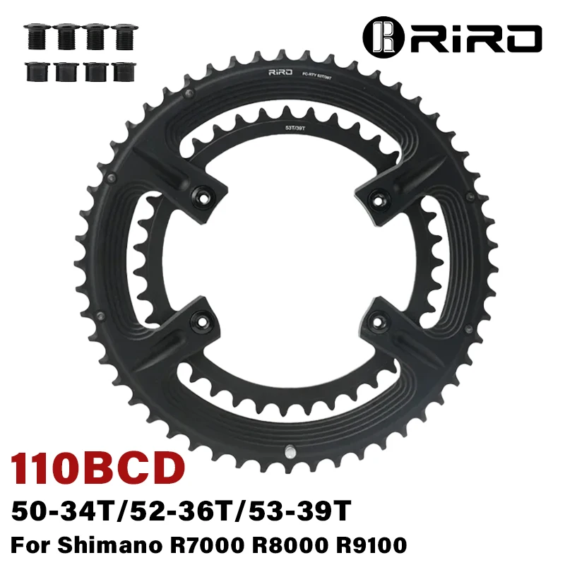 Велосипедная звездочка RIRO 110BCD для R7000 R8000 R9100, сверхлегкая звездочка для велосипеда 50-34T 52-36T 53-39T, звездочка для дорожного велосипеда
Велосипедная звездочка RIRO 110BCD для R7000 R8000 R9100, сверхлегкая звездочка для велосипеда 50-34T 52-36T 53-39T, звездочка для дорожного велосипеда