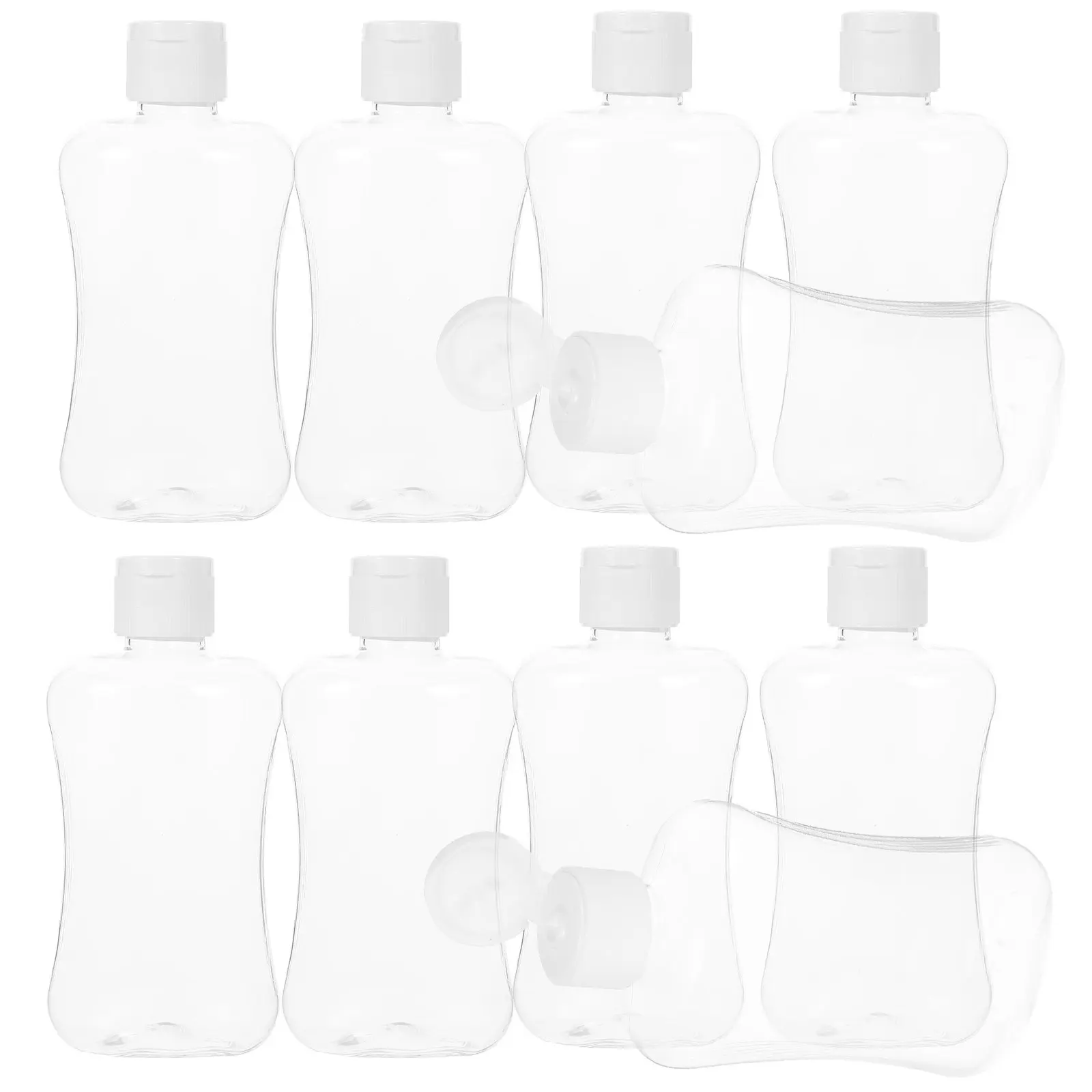 10Pcs Flip Cap Bottles Refillable Cosmetics Empty Travel Shampoo Dispenser Containers Portable Sample Storage Dispenser
10Pcs Flip Cap Bottles Refillable Cosmetics Empty Travel Shampoo Dispenser Containers Portable Sample Storage Dispenser