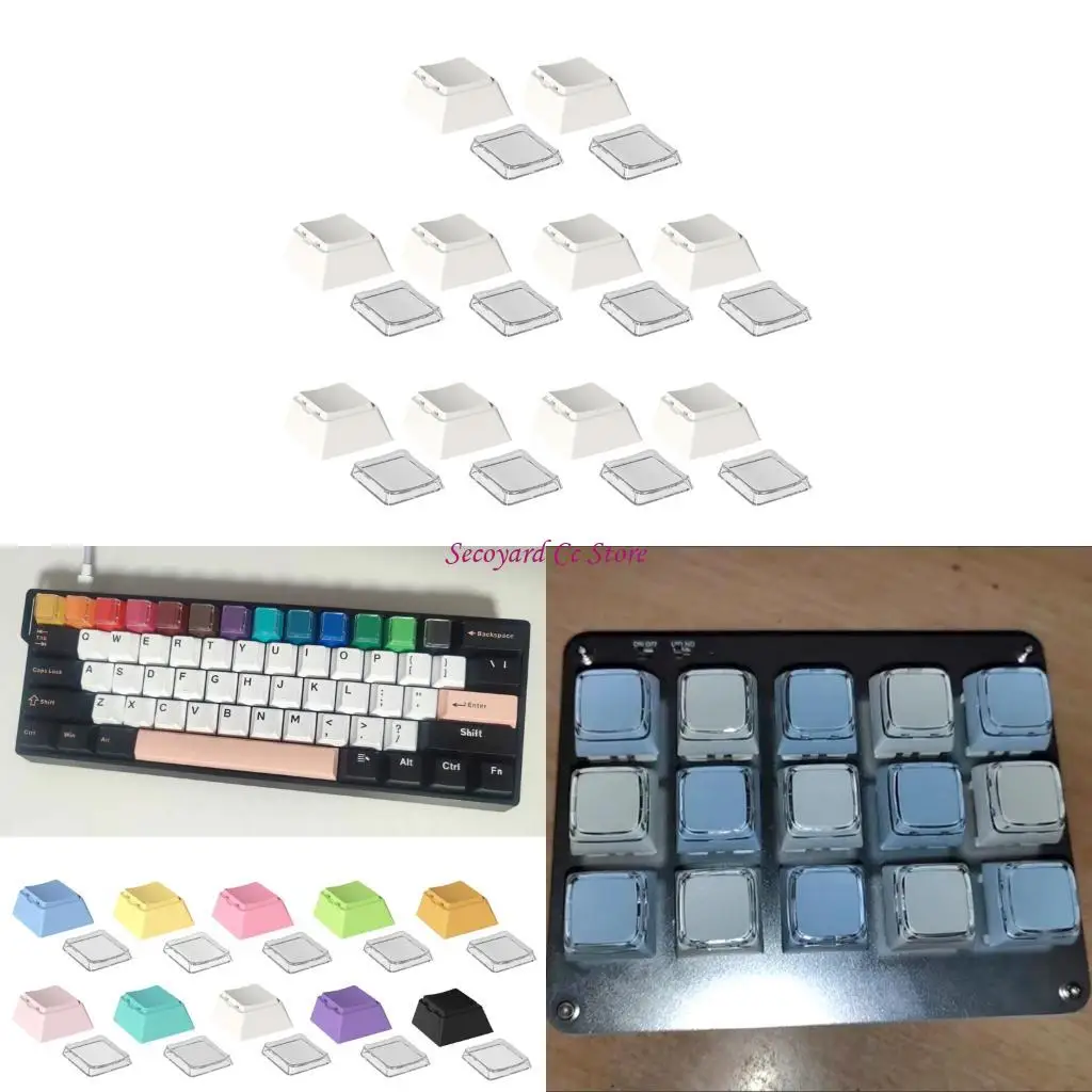 N3UC Cheey Profile PBT+PC 1U Клавички для механических клавиатур для игровых клавишных клавиш заменяет проекты 8 шт./Набор
N3UC Cheey Profile PBT+PC 1U Клавички для механических клавиатур для игровых клавишных клавиш заменяет проекты 8 шт./Набор