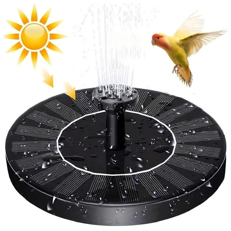 1W-1.4W IPX8 Solar Fountain, Solar Fountain Bird Bath Pump, Independent Portable Floating Solar Fountain PumpSolar Drinking
1W-1.4W IPX8 Solar Fountain, Solar Fountain Bird Bath Pump, Independent Portable Floating Solar Fountain PumpSolar Drinking
