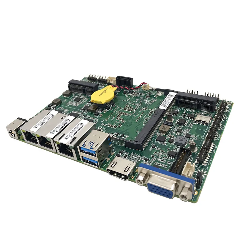 Zhiwei Industrial 3.5 inch single board computer onboard i5-7200U three network port wide temperature and wide p
Zhiwei Industrial 3.5 inch single board computer onboard i5-7200U three network port wide temperature and wide p