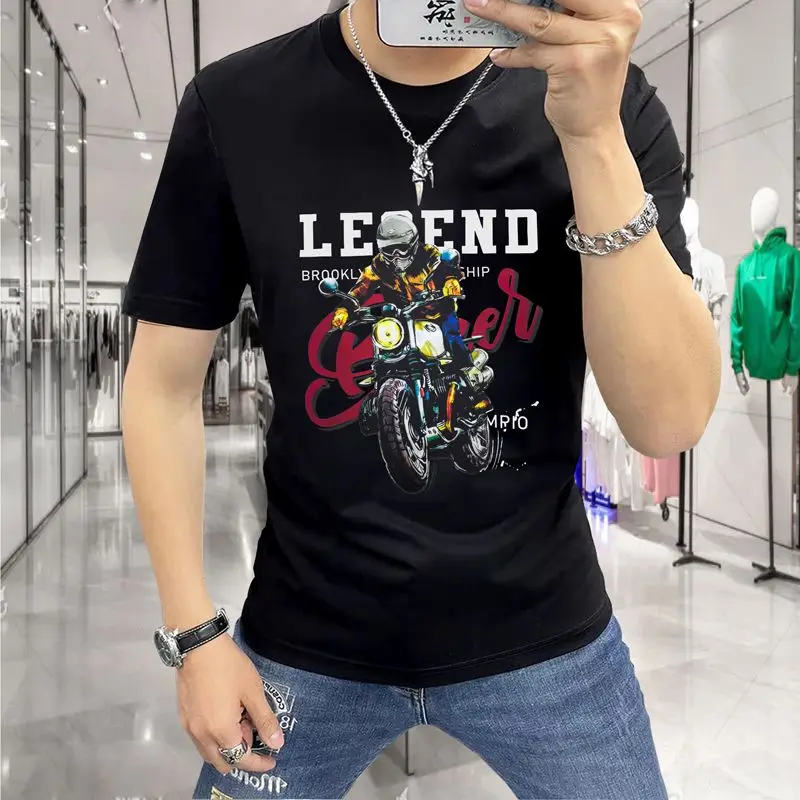 Новые высококачественные трендовые мотоциклетные футболки с графическим принтом для мужчин и женщин с подходящими свободными топами с круглым вырезом и короткими рукавами
Новые высококачественные трендовые мотоциклетные футболки с графическим принтом для мужчин и женщин с подходящими свободными топами с круглым вырезом и короткими рукавами