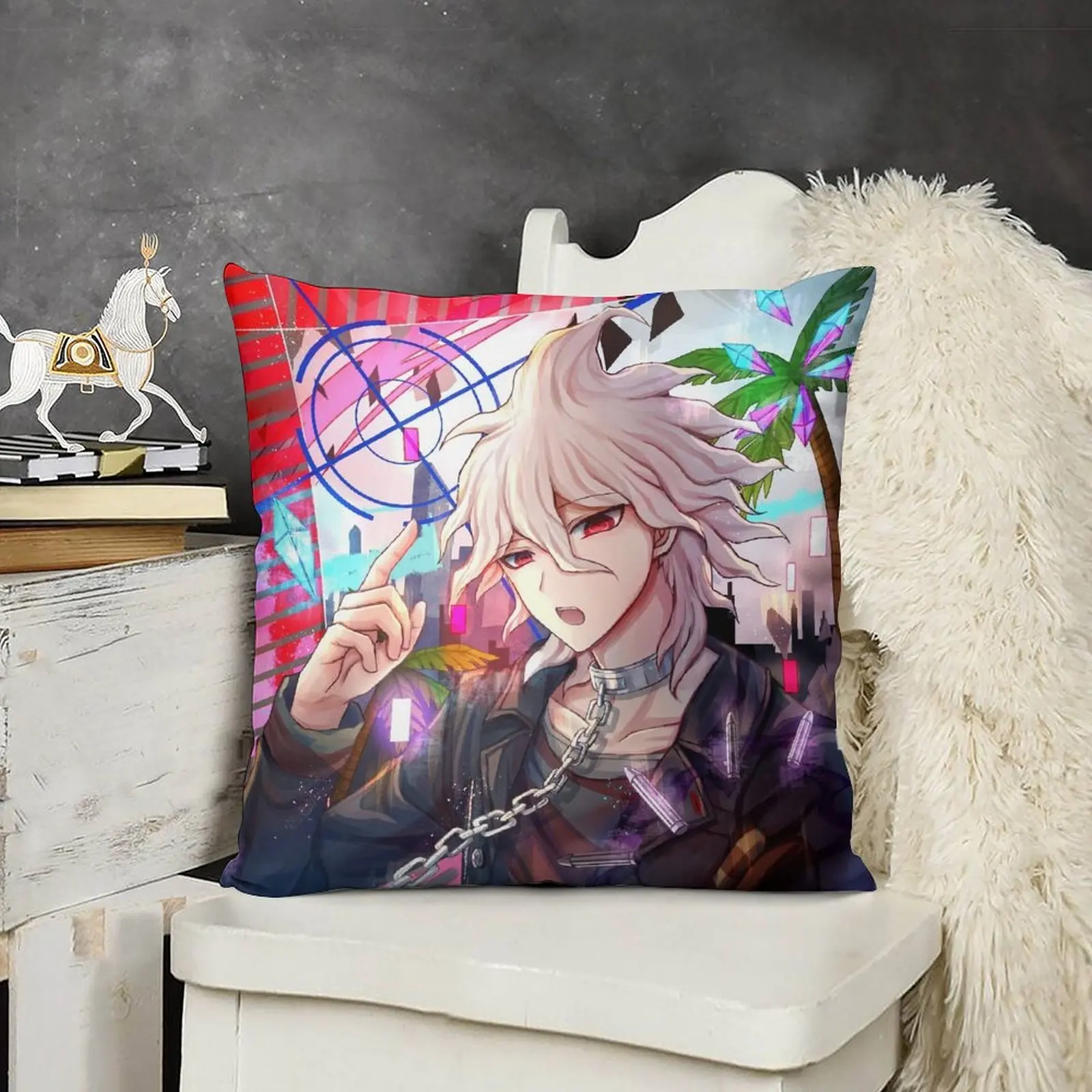 Servant Komaeda Throw Pillow Cushion Covers For Living Room Anime Decorative pillowcase christmas supplies pillow
Servant Komaeda Throw Pillow Cushion Covers For Living Room Anime Decorative pillowcase christmas supplies pillow