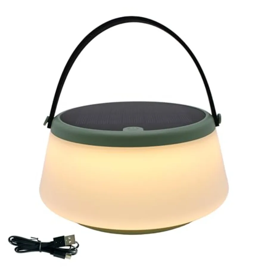 2-in-1 Portable Solar Power LED Table Lamp and Lantern - Indoor/Outdoor - Stepless Dimming - Rechargeable Battery - 330 lumens
2-in-1 Portable Solar Power LED Table Lamp and Lantern - Indoor/Outdoor - Stepless Dimming - Rechargeable Battery - 330 lumens