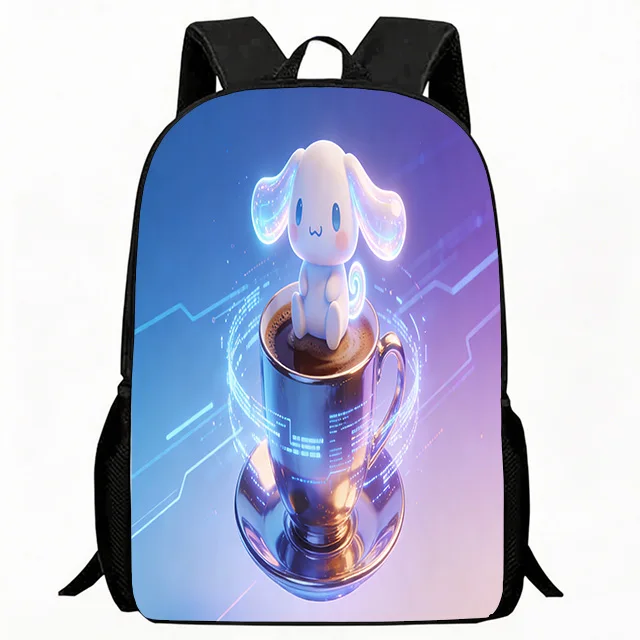 Kids Bag Cinnamoroll Print Children Backpack, Neon Tech Coffee Cup Futuristic Design School Bag, Lightweight Breathable Bookbag
Kids Bag Cinnamoroll Print Children Backpack, Neon Tech Coffee Cup Futuristic Design School Bag, Lightweight Breathable Bookbag