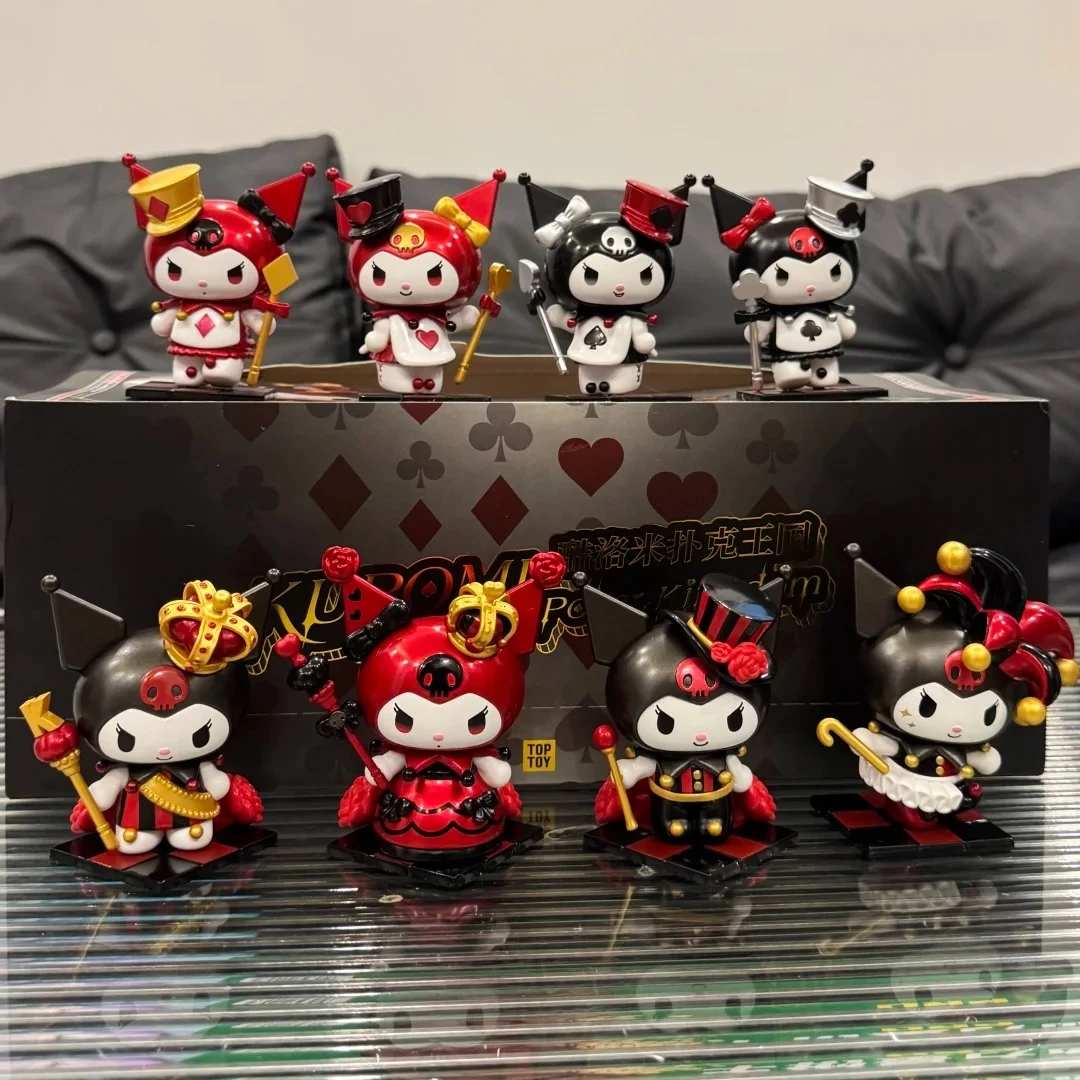 【В наличии】 Персонаж Sanrio Kuromi Poker Kingdom Series Фигурка Слепая коробка Мультфильм Симпатичный набор Куроми Кукла Украшение стола Украшения
【В наличии】 Персонаж Sanrio Kuromi Poker Kingdom Series Фигурка Слепая коробка Мультфильм Симпатичный набор Куроми Кукла Украшение стола Украшения