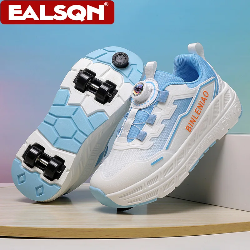 Fashion 4-wheel Roller Skates Sneakers for Students Children Boys Outdoor Wheel Shoes Multifunctional Sports Shoes Girls Gifts
Fashion 4-wheel Roller Skates Sneakers for Students Children Boys Outdoor Wheel Shoes Multifunctional Sports Shoes Girls Gifts