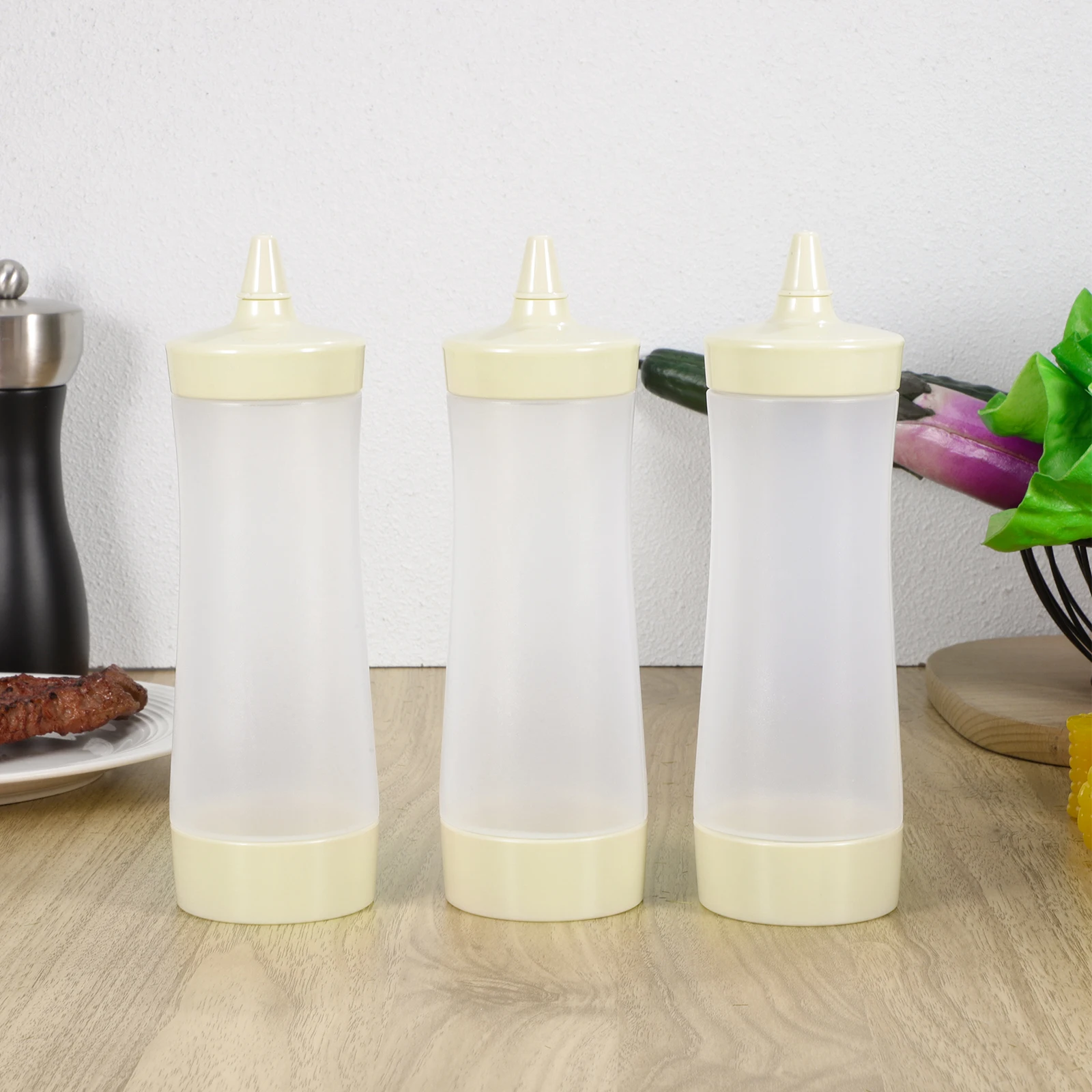 3Pcs EcoFriendly Food Grade Squeeze Bottles Soft Easy Extrude LeakProof Condiment Dispenser Pink Travel Kitchen Helper
3Pcs EcoFriendly Food Grade Squeeze Bottles Soft Easy Extrude LeakProof Condiment Dispenser Pink Travel Kitchen Helper