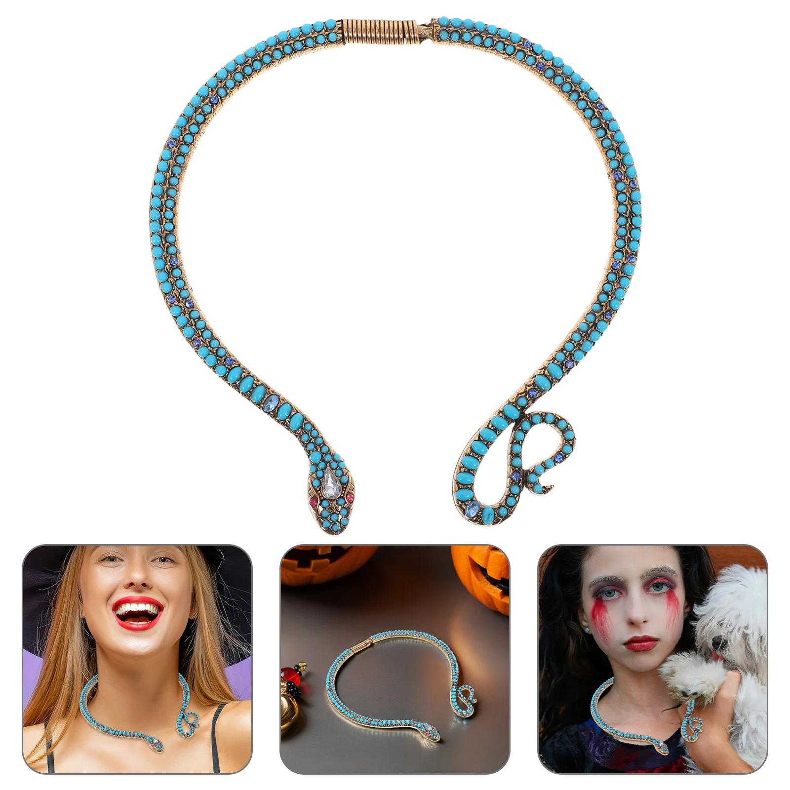 Alloy Diamond Clavicle Chain Necklace Clavicle Chain Alloy Jewelry Retro Halloween Costume Animal Jewelry Halloween Gifts
Alloy Diamond Clavicle Chain Necklace Clavicle Chain Alloy Jewelry Retro Halloween Costume Animal Jewelry Halloween Gifts
