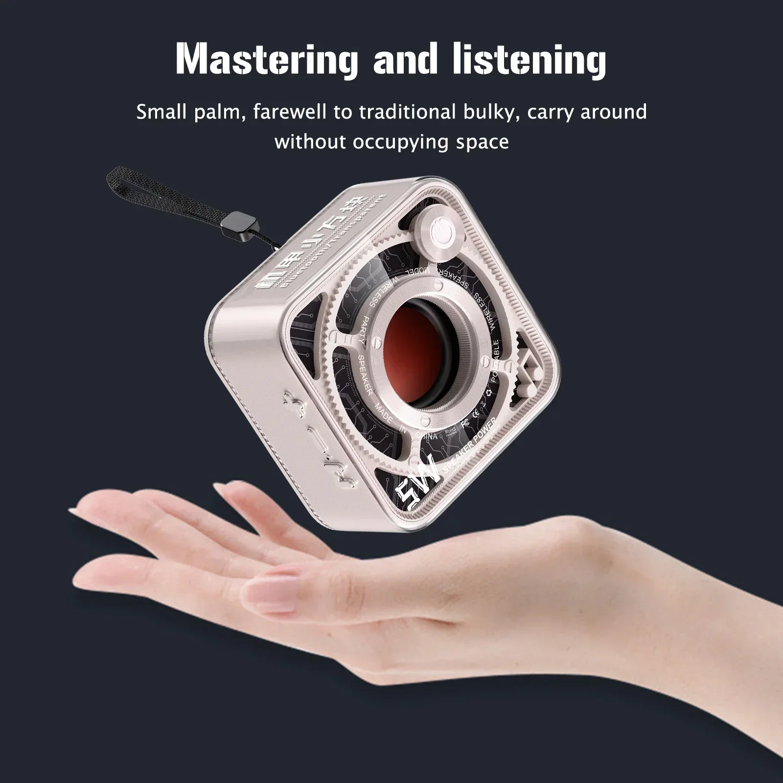 5.1 USB Type-C Charging Wireless Speaker Bluetooth-compatible blutooth speaker home theater sound system Transparent Mecha
5.1 USB Type-C Charging Wireless Speaker Bluetooth-compatible blutooth speaker home theater sound system Transparent Mecha