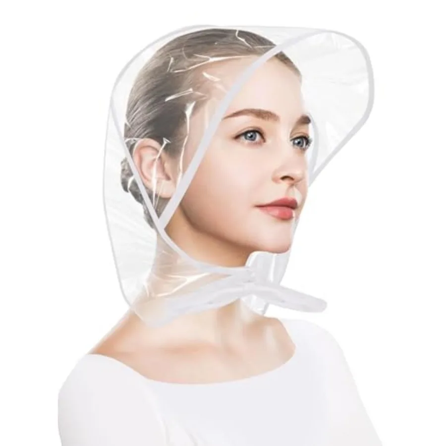 SelfTek 2 Pcs Rain Bonnet with Visor Clear Plastic Rain Hats, Waterproof Rain Scarf Pro-tect Hairstyle for Women Lady Black
SelfTek 2 Pcs Rain Bonnet with Visor Clear Plastic Rain Hats, Waterproof Rain Scarf Pro-tect Hairstyle for Women Lady Black