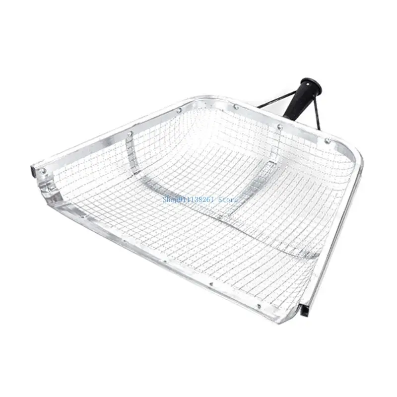 H05E Heavy Duty Soil Sifter Tool Rustproof Stainless Steel Construction Sieve Shovel For Efficient Gardening And Farm Use
H05E Heavy Duty Soil Sifter Tool Rustproof Stainless Steel Construction Sieve Shovel For Efficient Gardening And Farm Use
