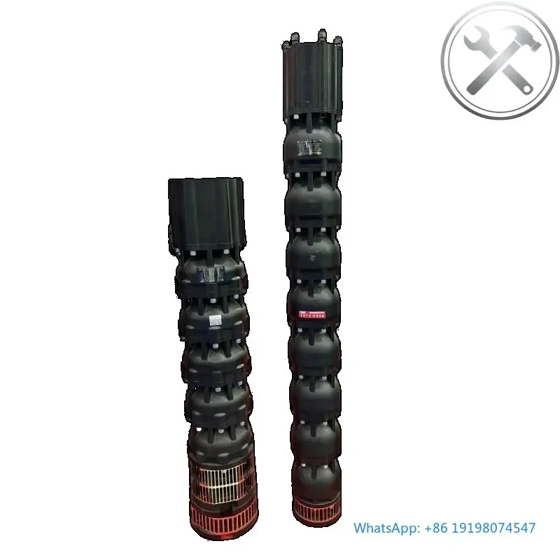 QJ Submersible Well Pump 90KW 380V/660V 540m Head Resistant 2-1000m for Ranch Well Water Extraction
QJ Submersible Well Pump 90KW 380V/660V 540m Head Resistant 2-1000m for Ranch Well Water Extraction