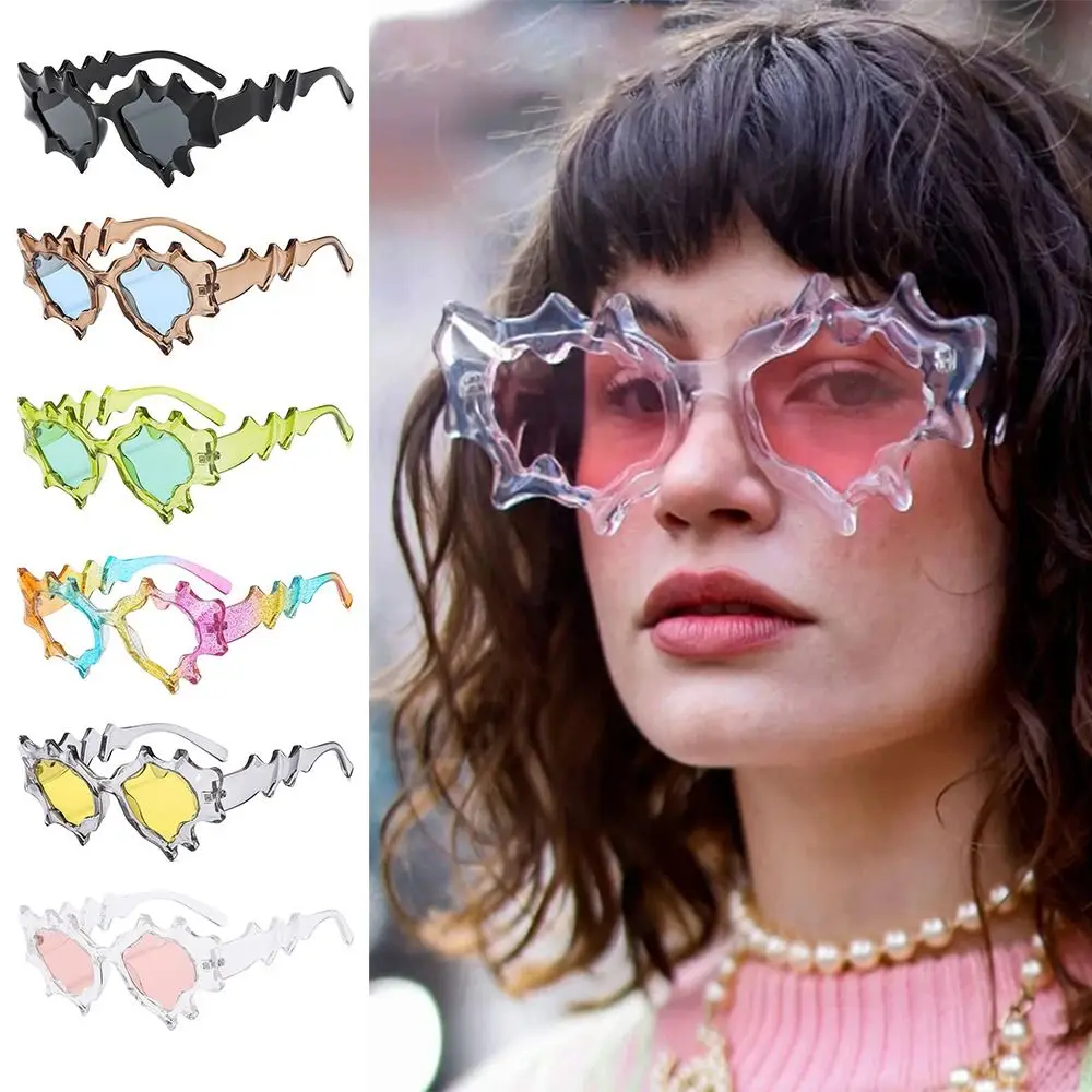 Funny UV400 Protection Y2K Punk Sunglasses Colorful Irregular Sun Glasses Cat Eye Sunglasses For Beach/Travel/Streetwear
Funny UV400 Protection Y2K Punk Sunglasses Colorful Irregular Sun Glasses Cat Eye Sunglasses For Beach/Travel/Streetwear