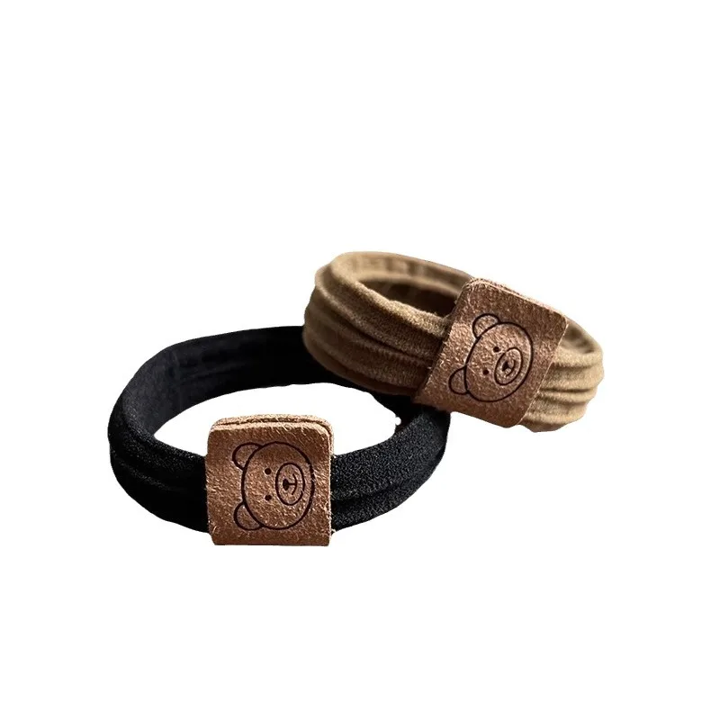 High ponytail hair band 2024 new rubber band high elastic and durable headband women's hair tie rope leather case head ring
High ponytail hair band 2024 new rubber band high elastic and durable headband women's hair tie rope leather case head ring