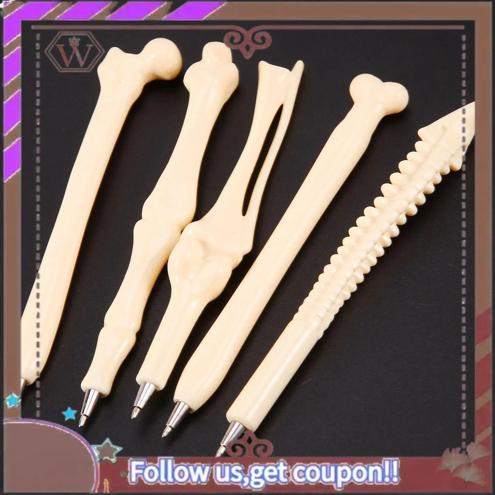 Новейшие шариковые ручки Bone Design из 25 шт. с черными чернилами для художника, медсестры, школы, офиса, вечеринки
Новейшие шариковые ручки Bone Design из 25 шт. с черными чернилами для художника, медсестры, школы, офиса, вечеринки