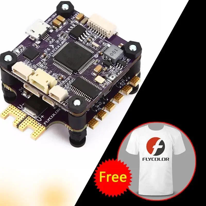 Flycolor Raptor S-Tower 40A 4-in-1 ESC 2-4S EFM8BB21F16G MCU BLHeli-S For RC Racing Toy Airplanes
Flycolor Raptor S-Tower 40A 4-in-1 ESC 2-4S EFM8BB21F16G MCU BLHeli-S For RC Racing Toy Airplanes