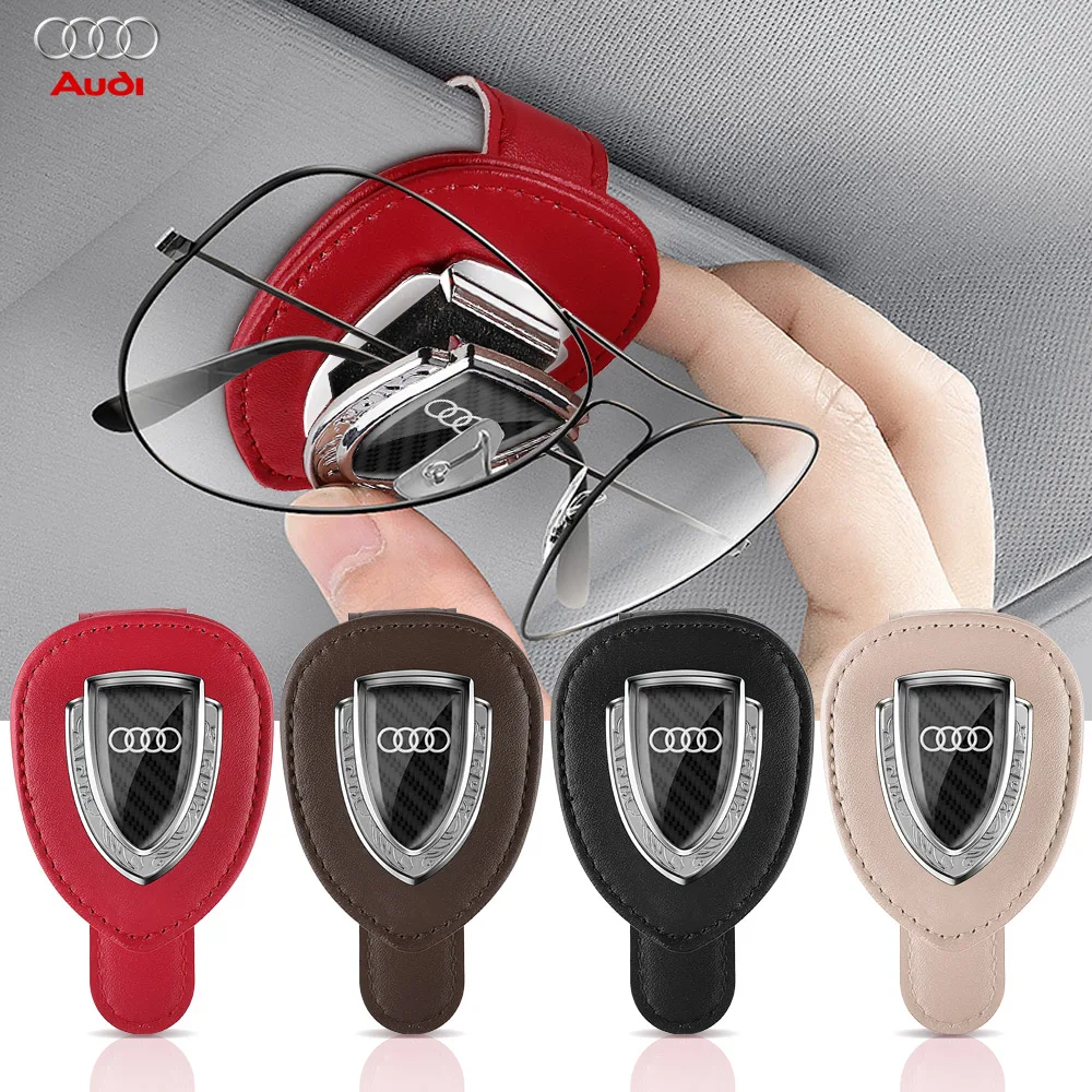 Car Badges Eyeglass Holder Glasses Storage Clip Sunglasses Bracket For Audi V6T A4 A1 A5 Q3 Q5 Q7 S5 A6 V6T S8 V8T Car Styling
Car Badges Eyeglass Holder Glasses Storage Clip Sunglasses Bracket For Audi V6T A4 A1 A5 Q3 Q5 Q7 S5 A6 V6T S8 V8T Car Styling