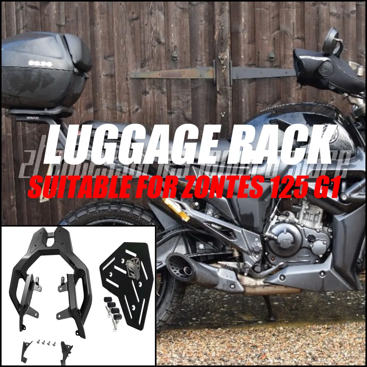 Suitable for Zontes 125 G1 motorcycle accessories rear luggage rack rear tail rack brand new
Suitable for Zontes 125 G1 motorcycle accessories rear luggage rack rear tail rack brand new
